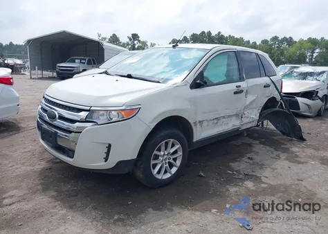 2013 Ford Edge Se from USA, damaged, VIN 2FMDK3GC9DBE06355
